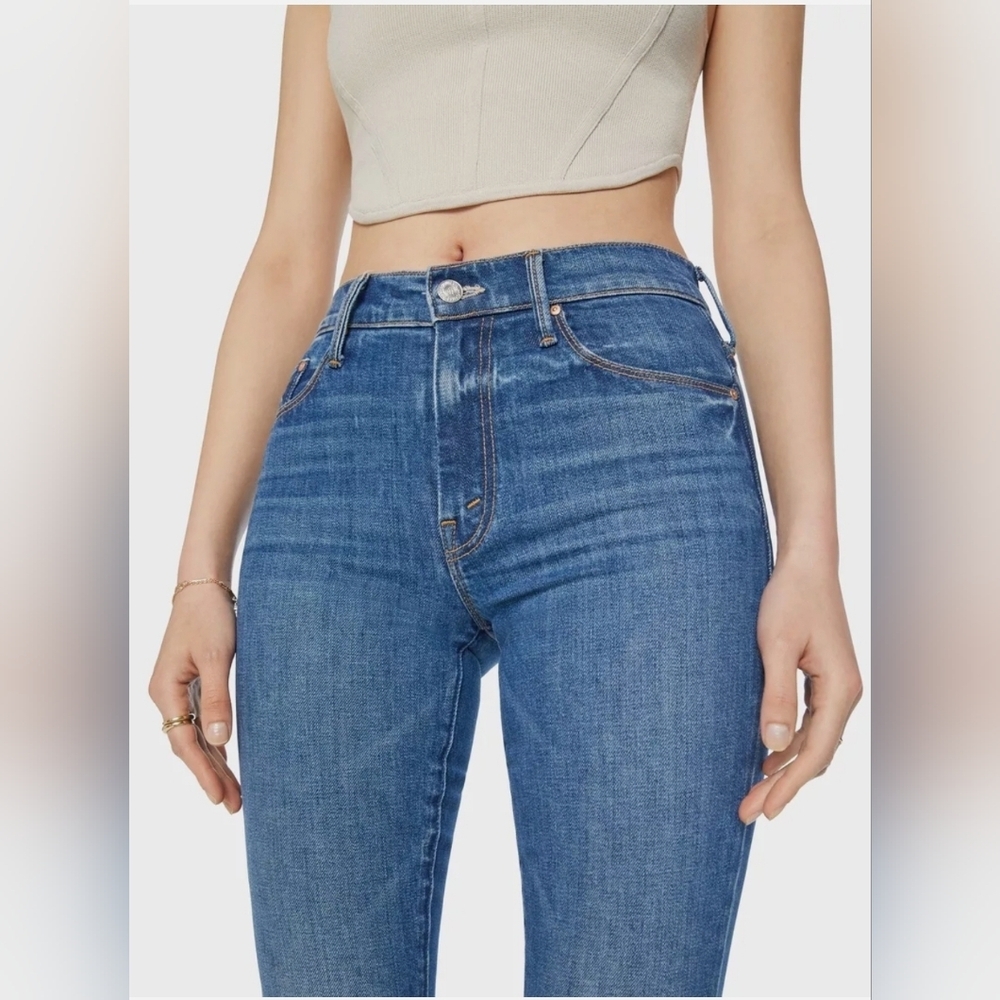 New MOTHER SUPERIOR blue jeans SIZE 27 - Picture 2 of 15